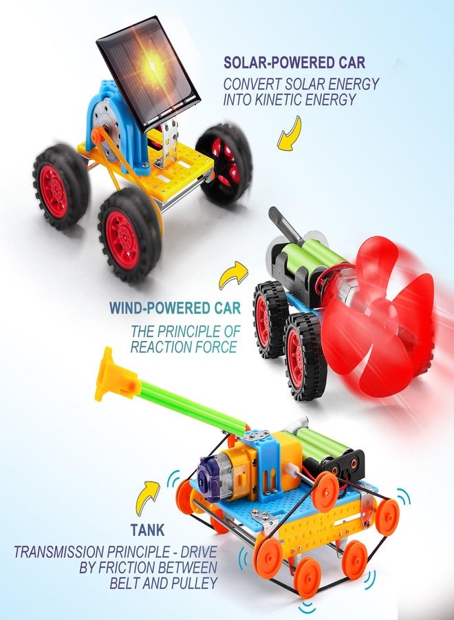 Yutin STEM Kits for Kids Age 8-10, Science Robot Building Kits for Boys Crafts 8-12, STEM Toys for Ages 8-13, Kids Science Experiments 9-12, Engineering Projects for 8 9 10 12-14 Year Old Boys Girls Gift - Image 2